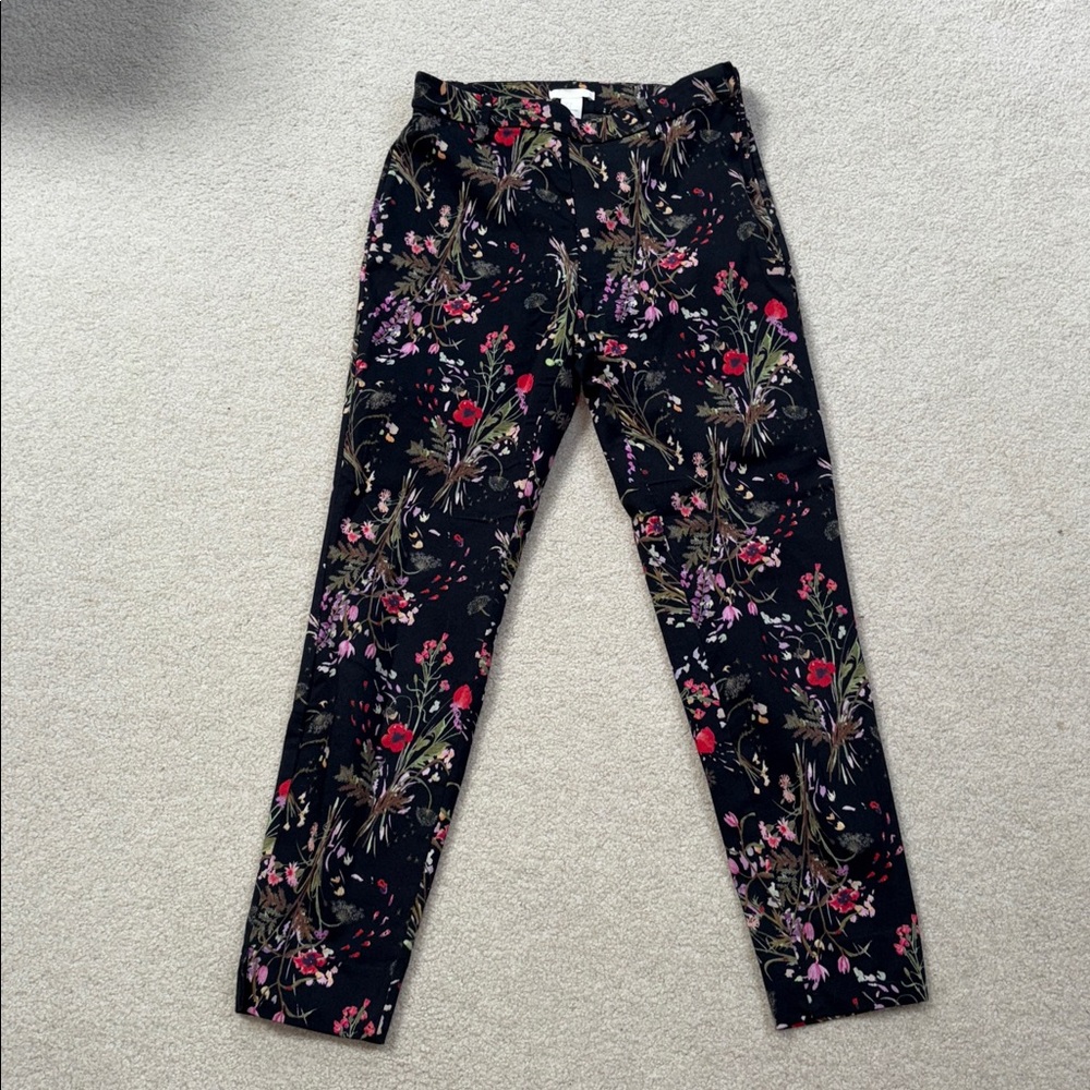H&M Floral Patterned Pants